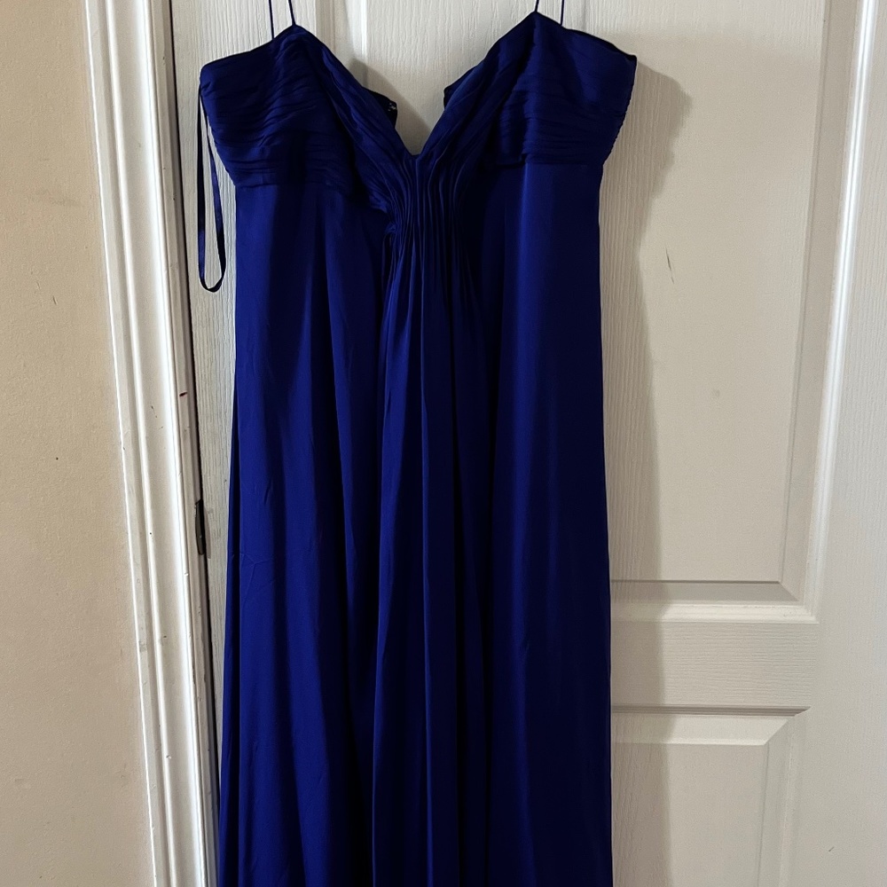 Armani collezioni Royal blue gown